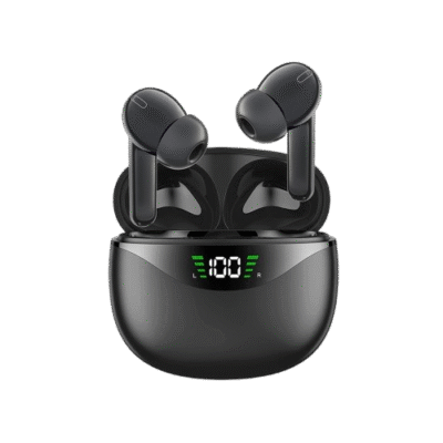 Headphones With LED Digital Display